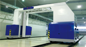 Carga y vehículo plataforma x-Ray Scanner