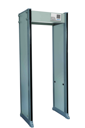 Puerta de seguridad IP67 zonas 33 marco Detector de metales con pantalla LCD