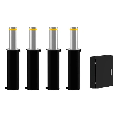 Bolardos ascendentes neumáticos hidráulicos GS219